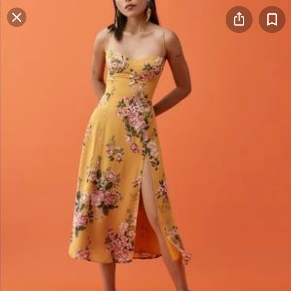 Reformation Juliette Dress in Angelica Size 6